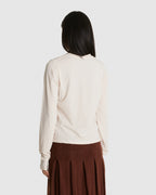 Beaded I Love YY Tee White