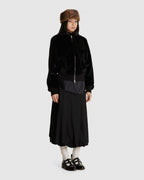 Fleece Appliqué Zipup Jacket