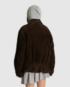 Suede Volume Jacket