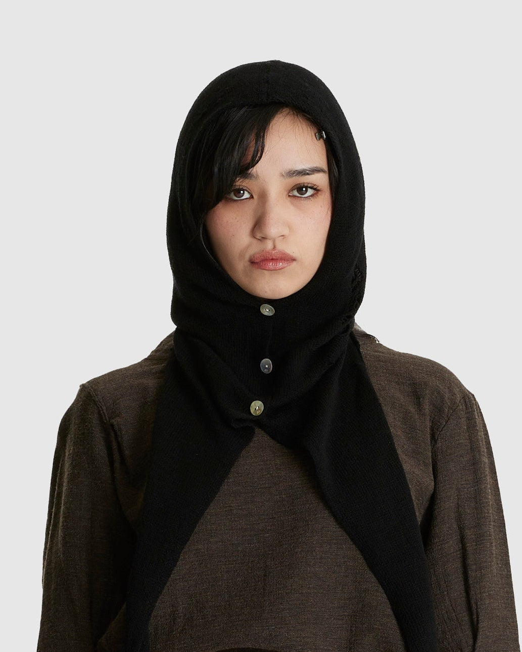 Dam Knit Headpiece Black