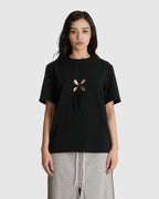 Oversized Petal T-Shirt Black