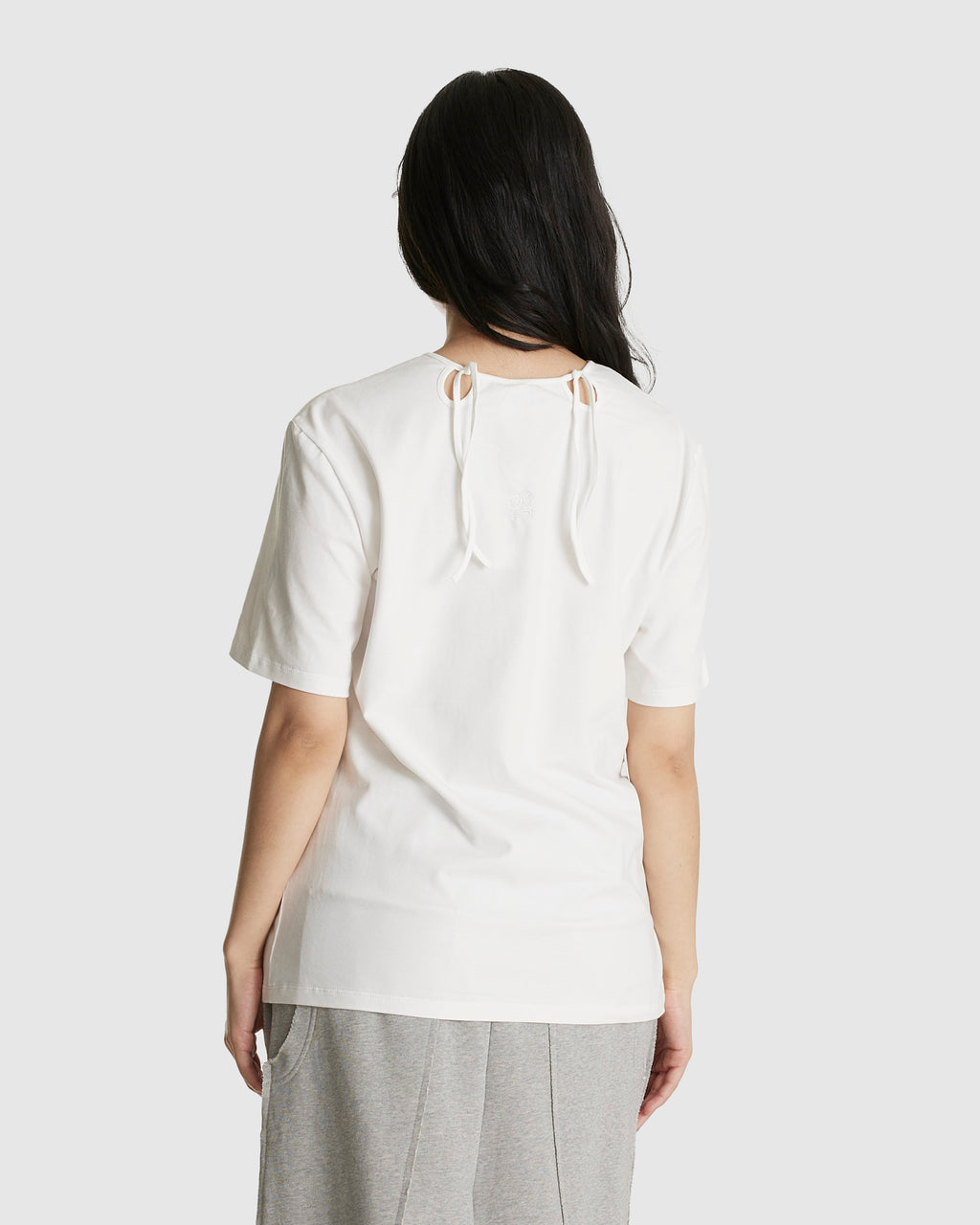 Oversized Petal T-Shirt White