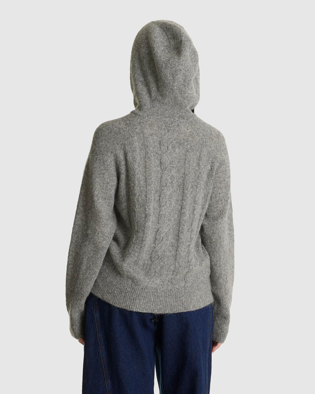 Cable Knit Hoodie