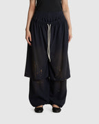 Layered Detail Jersey Pants