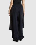 Layered Detail Jersey Pants