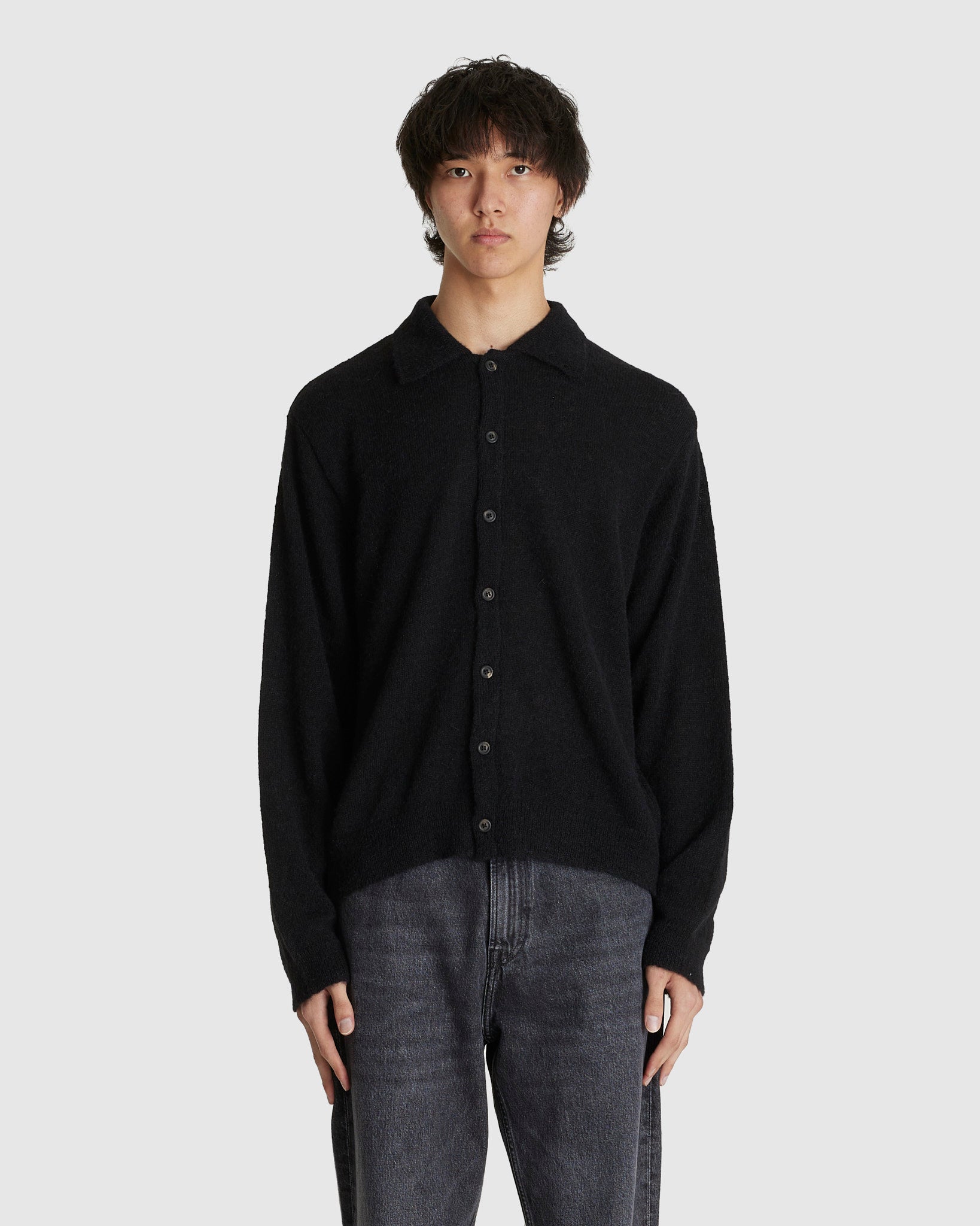 Evening Polo Black Fuzzy