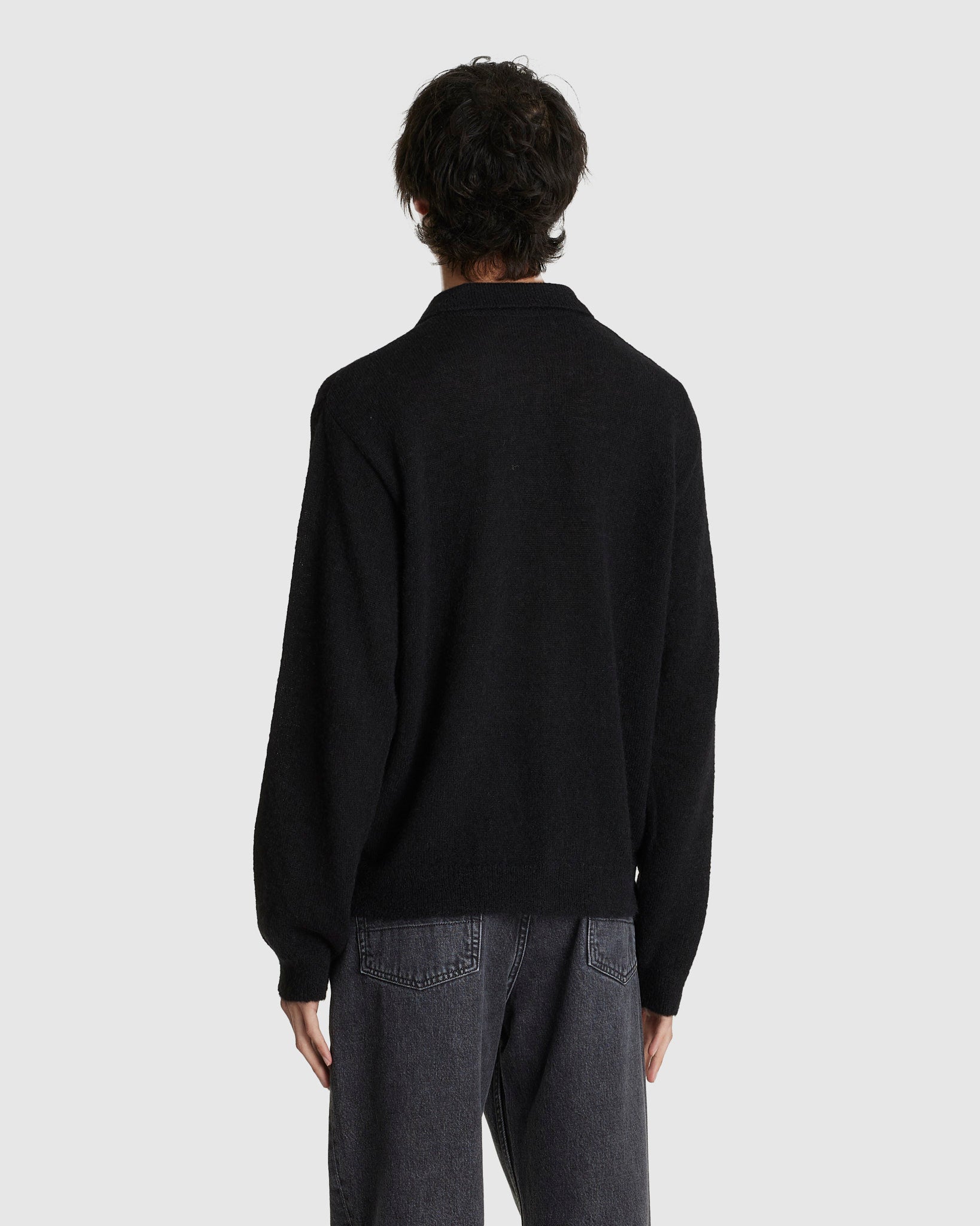 Evening Polo Black Fuzzy