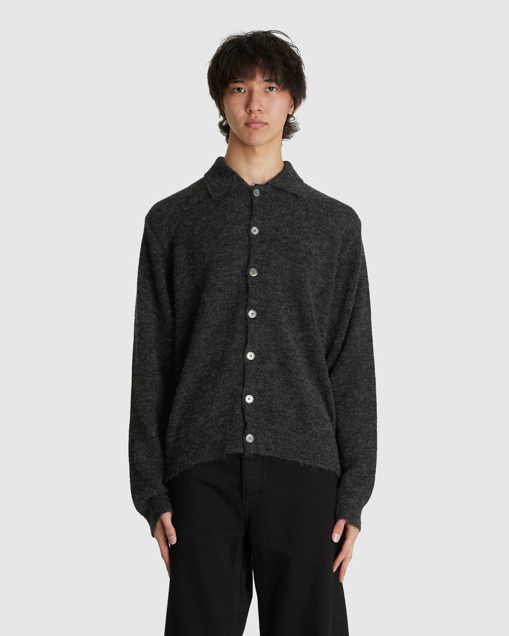 Evening Polo Charcoal Melange