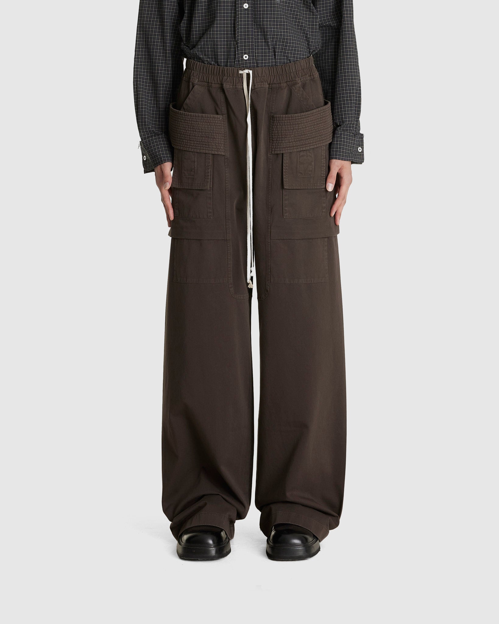 Creatch Wide Pants Dark Dust