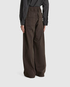 Creatch Wide Pants Dark Dust