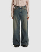 Skid Jeans Mid Blue Dirty