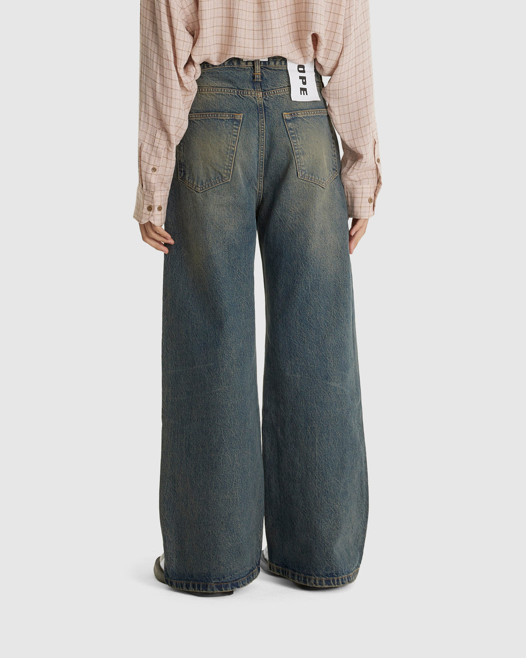 Skid Jeans Mid Blue Dirty