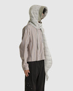 Reversible Hooded Muffler Ivory