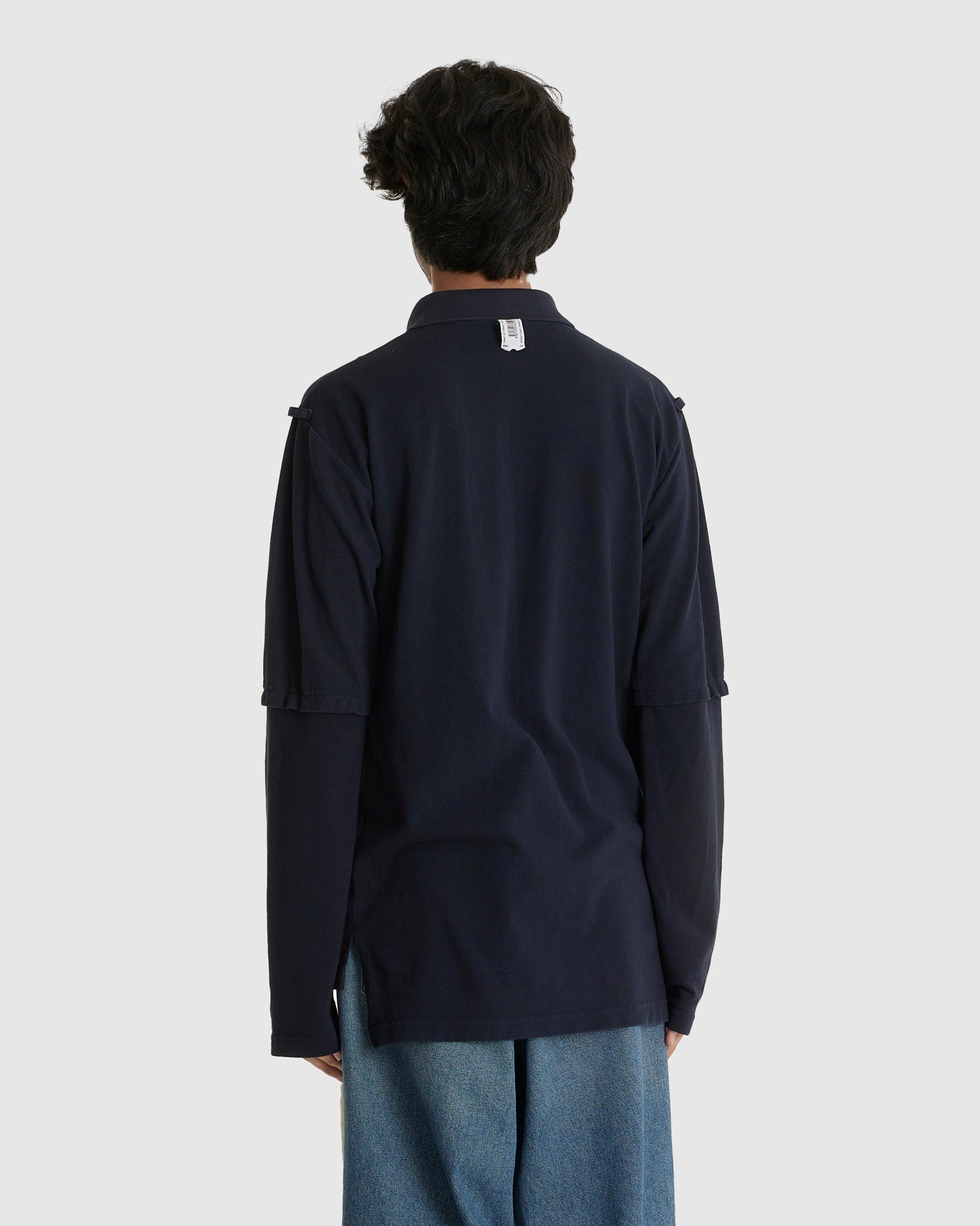 Sprayed Polo Longsleeve