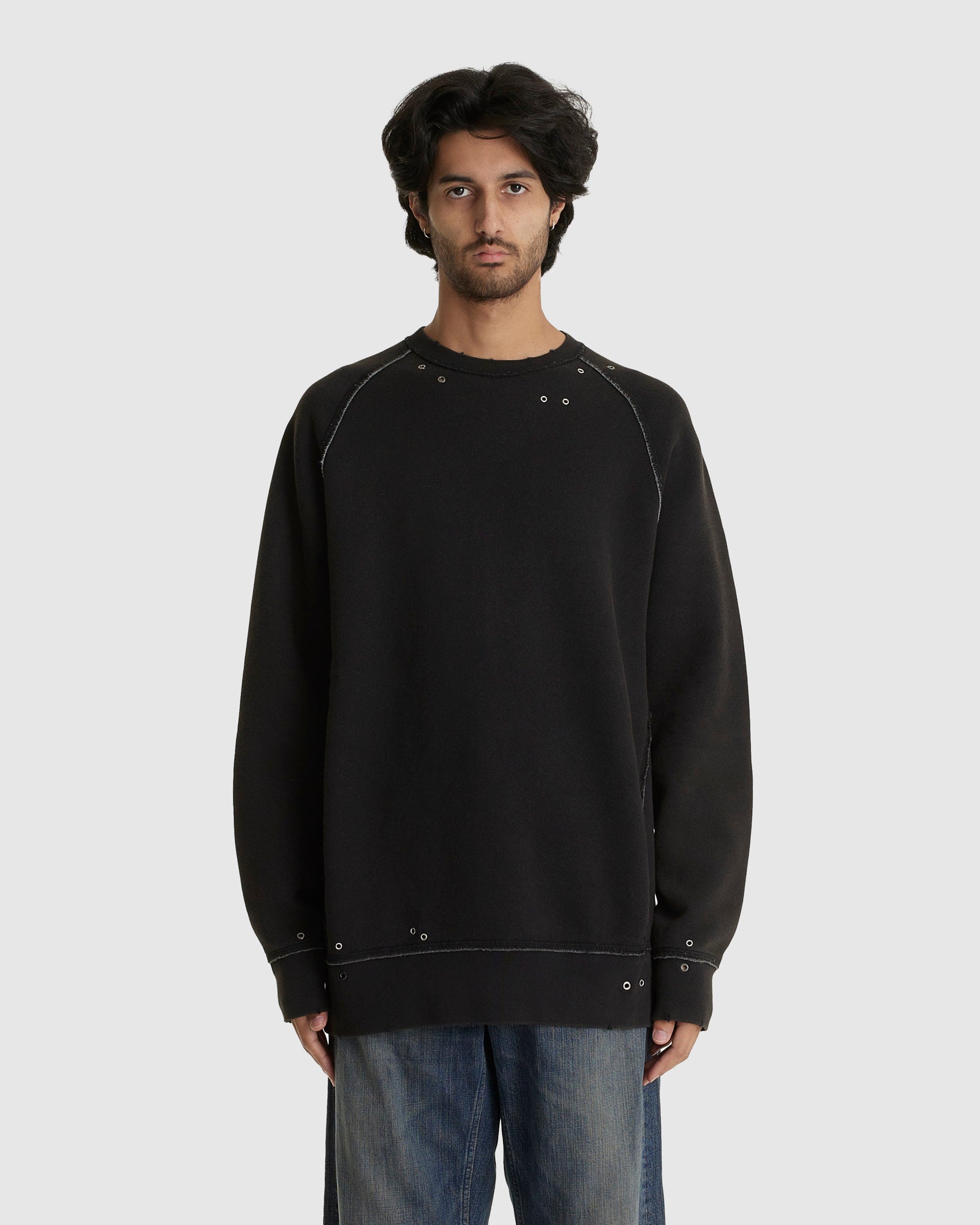 Mitchell Sweatshirt Faded Black