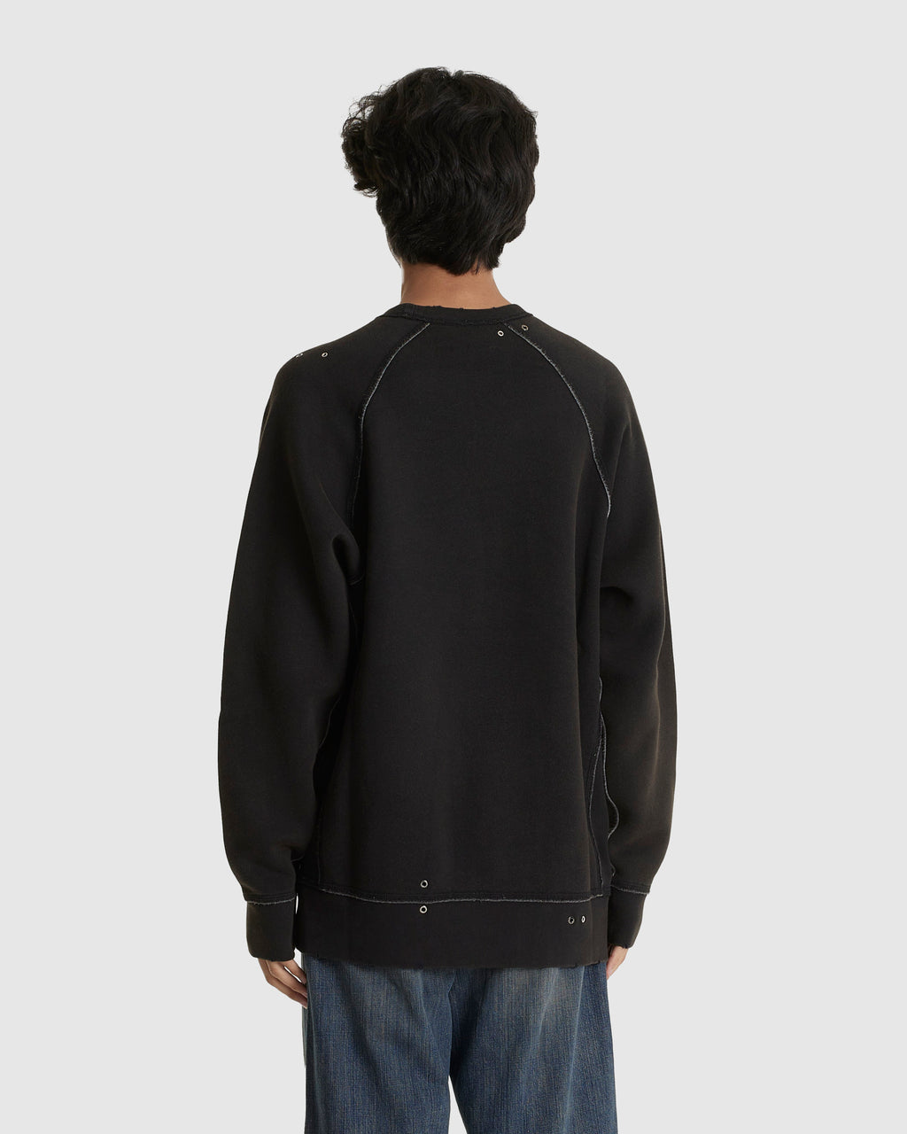 Mitchell Sweatshirt Faded Black