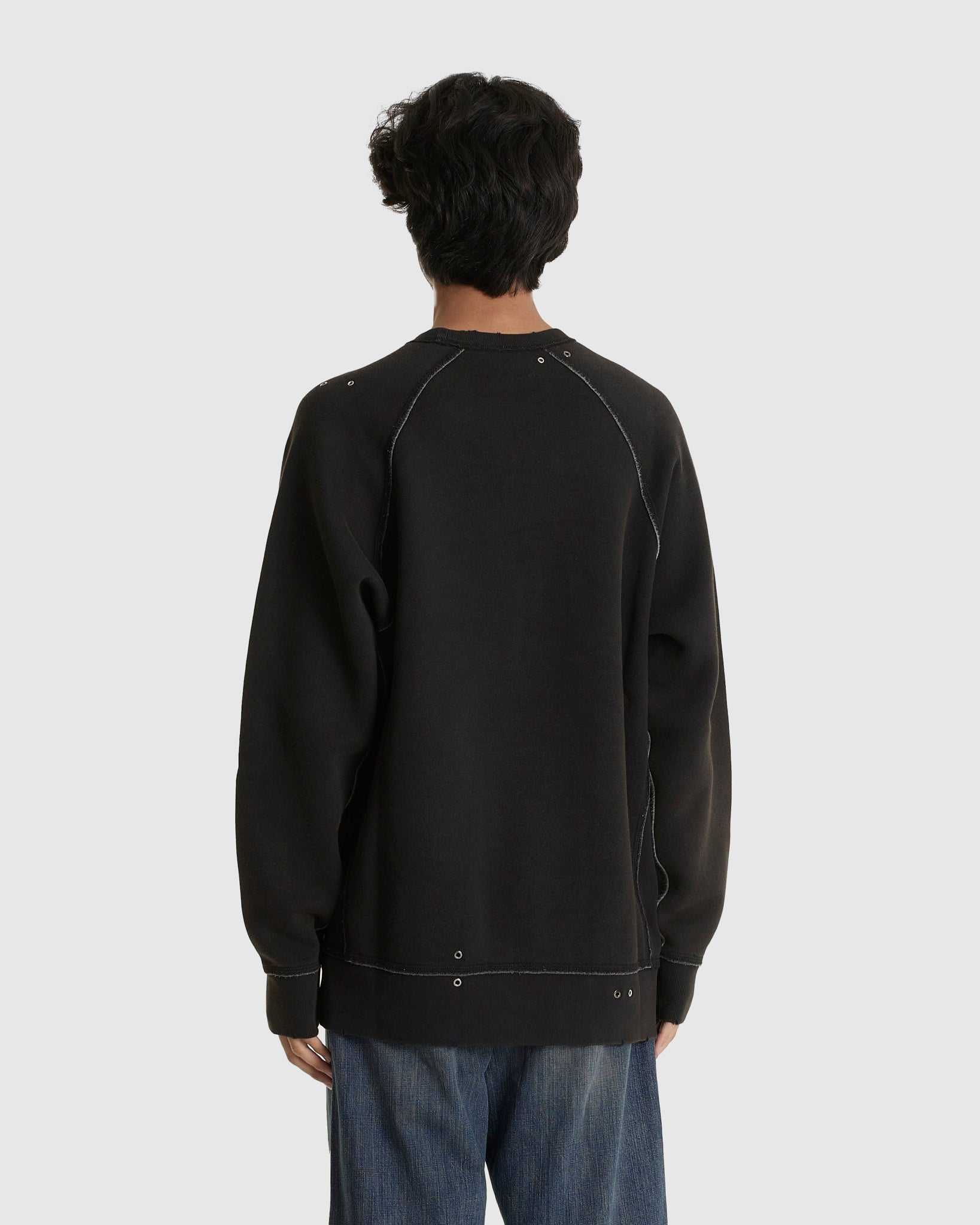 Mitchell Sweatshirt Faded Black