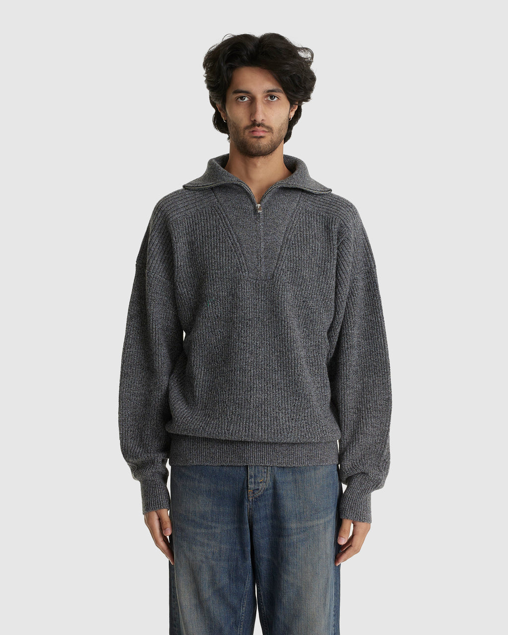 Benny Pullover Dark Grey