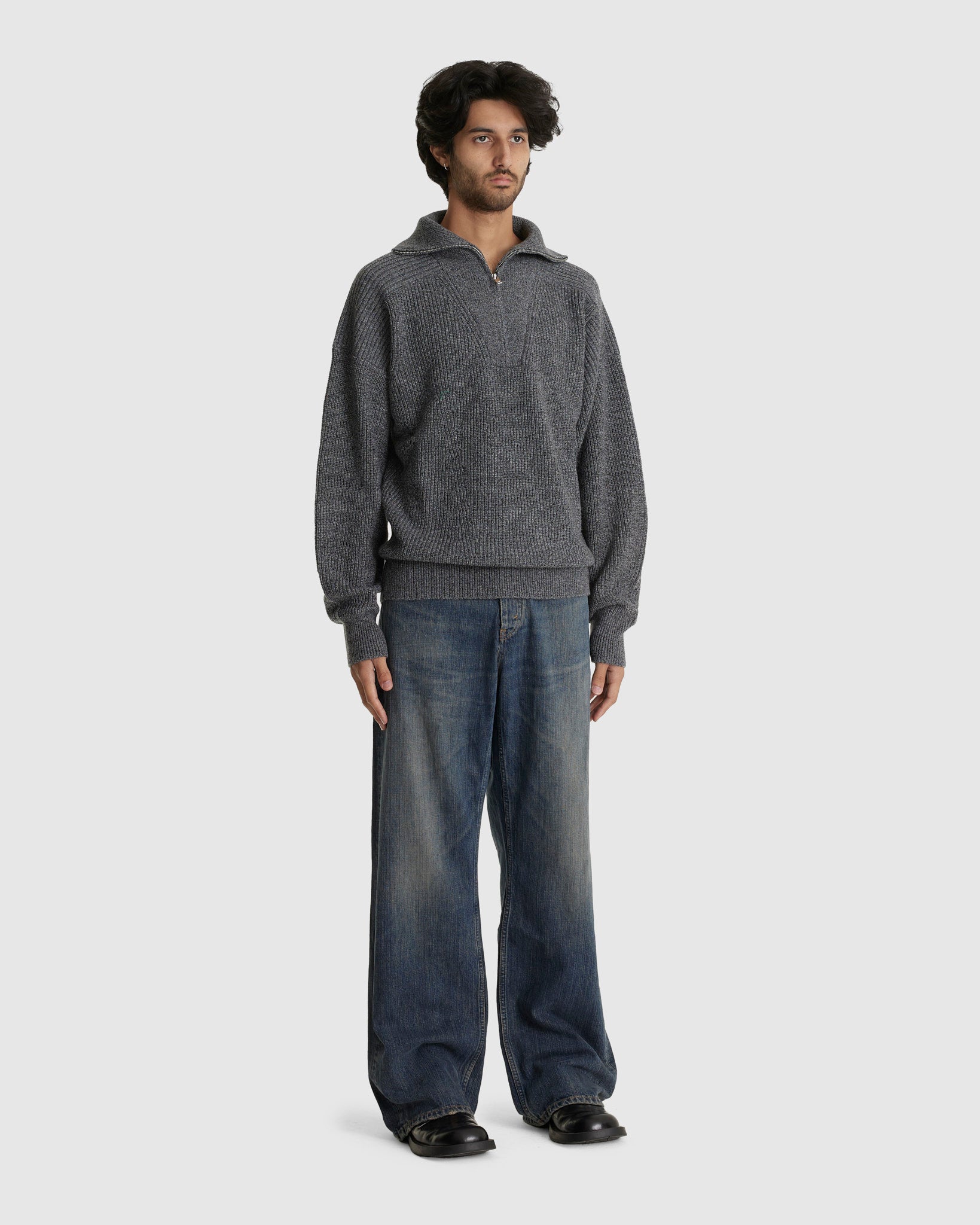 Benny Pullover Dark Grey