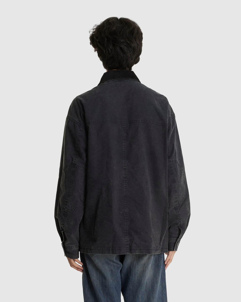 Travis Jacket Faded Black