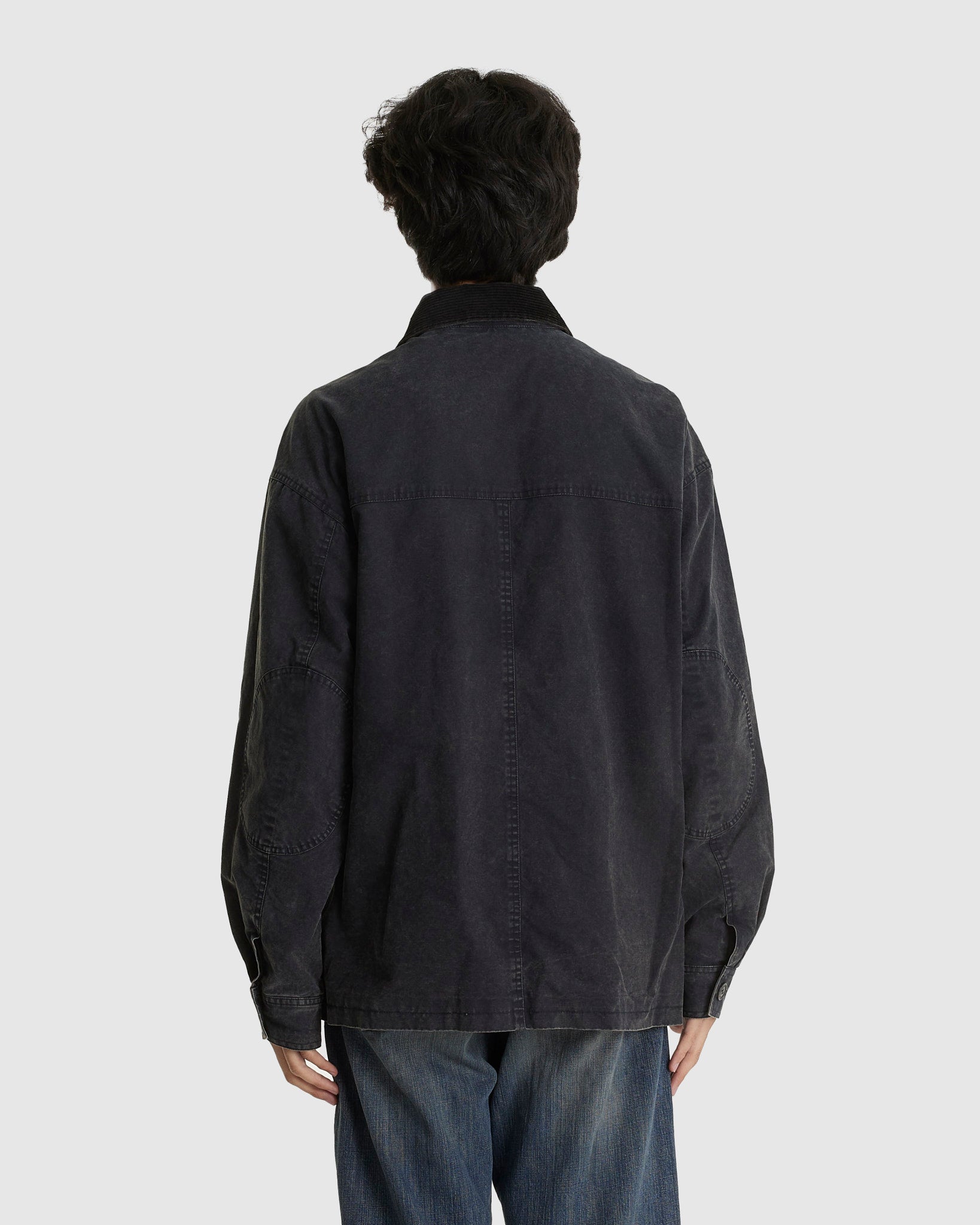 Travis Jacket Faded Black