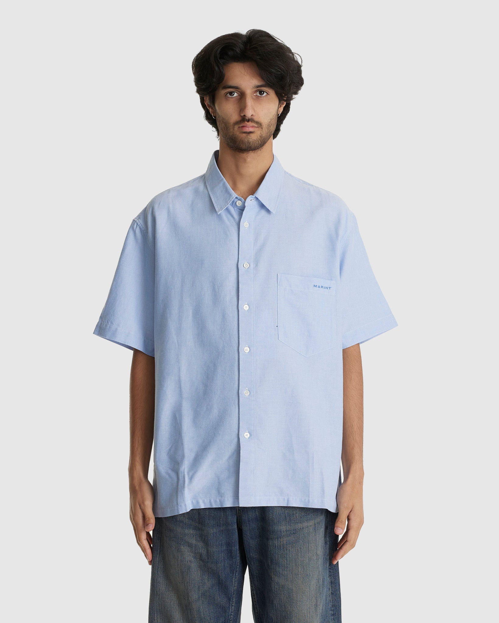 Iggy Shirt Faded Blue