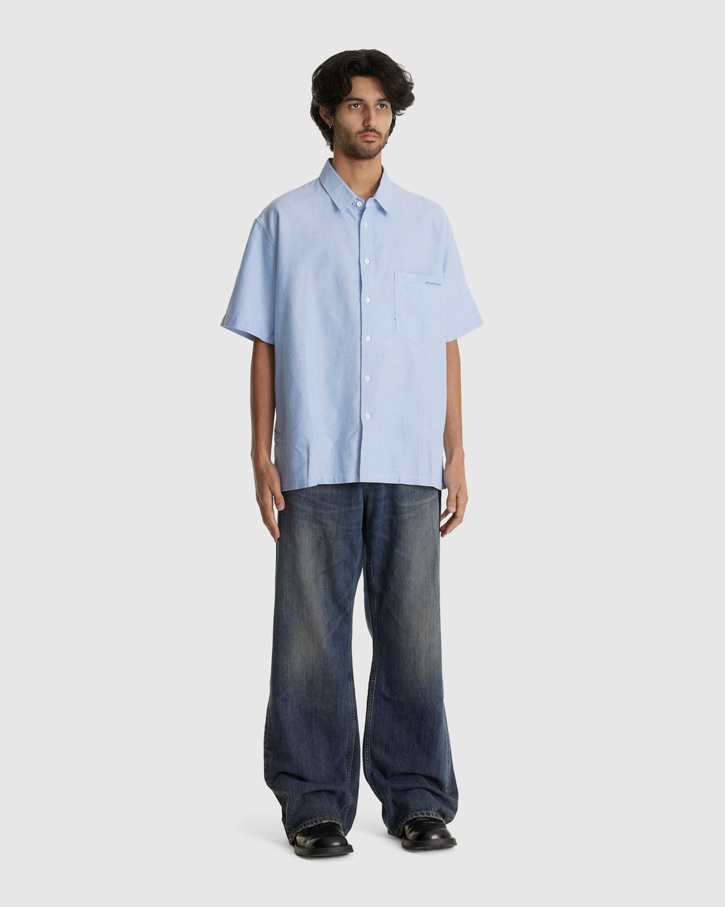 Iggy Shirt Faded Blue