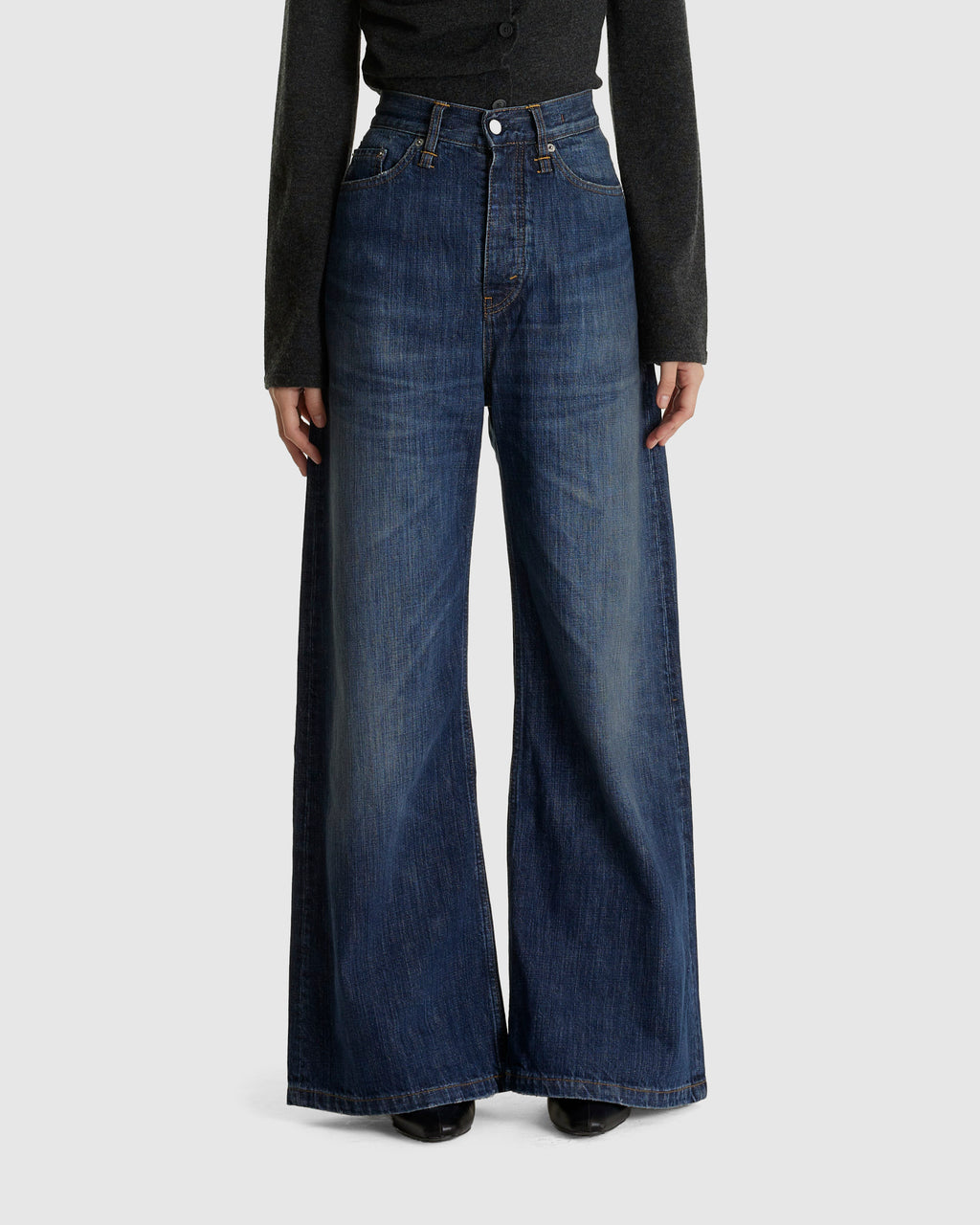 Skid Jeans Streaky Dark Blue (W)