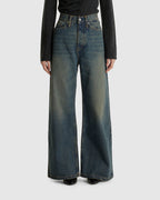 Skid Jeans Mid Blue Dirty (W)