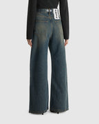 Skid Jeans Mid Blue Dirty (W)