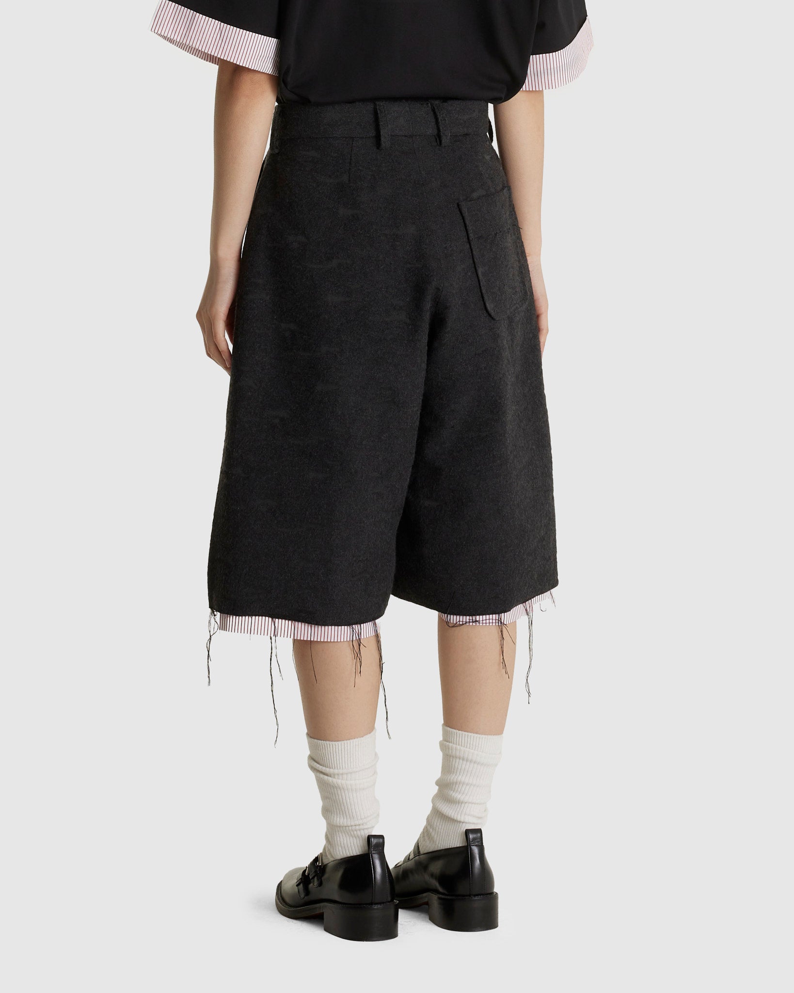 Wide Tailored Shorts Waisted (W)