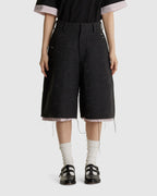 Wide Tailored Shorts Waisted (W)