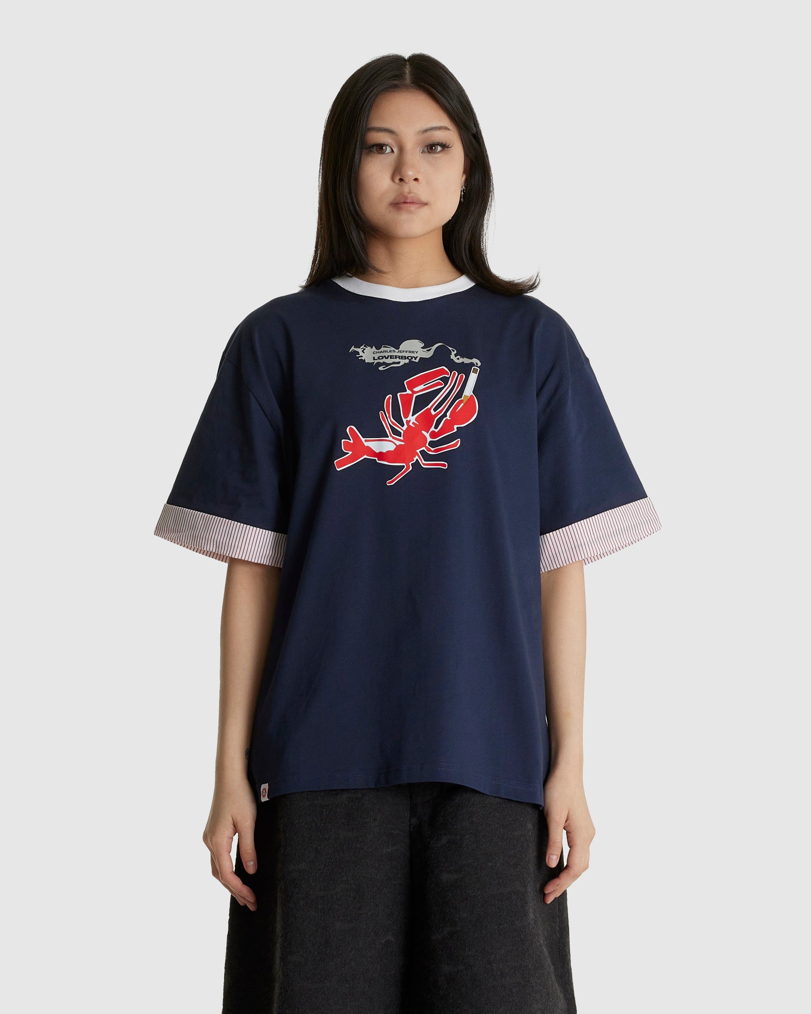 Turn Up Tee Blue (W)