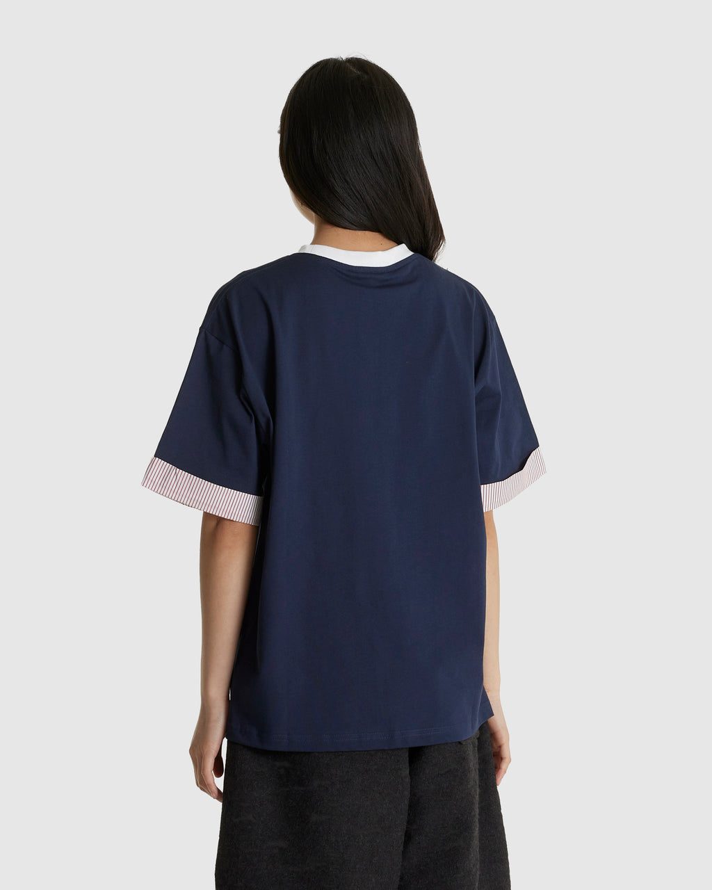 Turn Up Tee Blue (W)