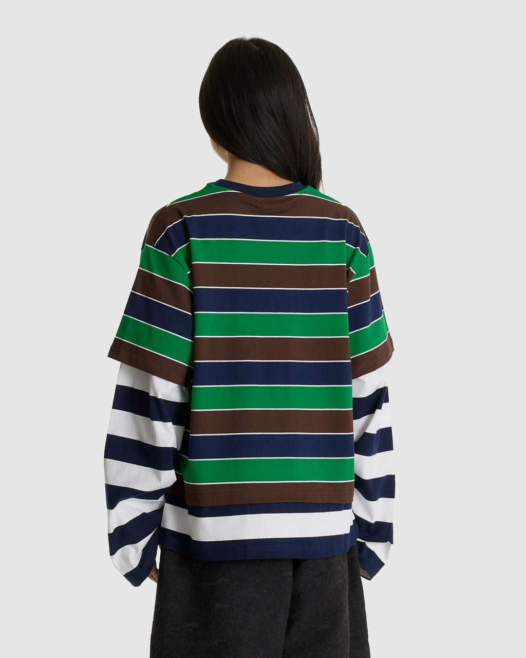 Patch Long Sleeve 2-in-1 Tee (W)