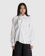 Elasticated Ruffle Shirt