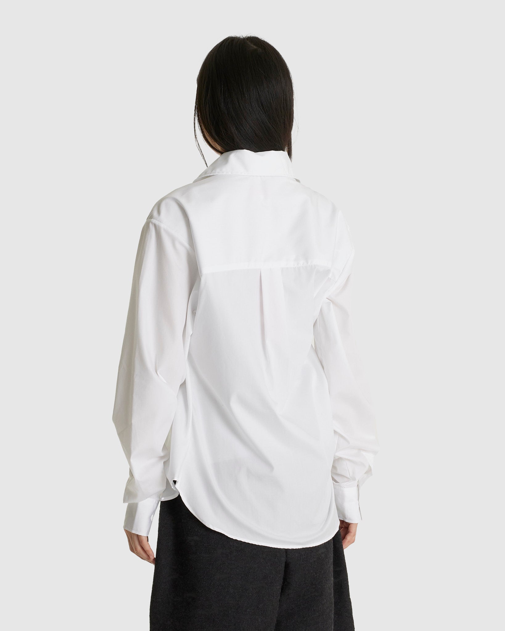 Elasticated Ruffle Shirt