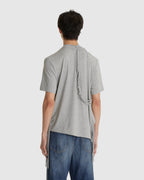 Macrame Backstrap Top Melange Grey