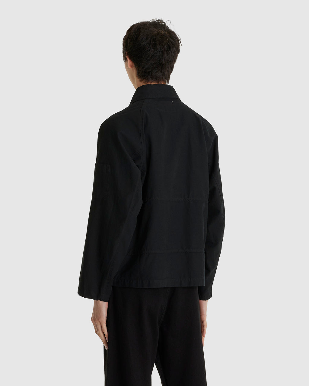 Panel Jacket Black
