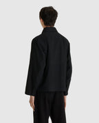 Panel Jacket Black