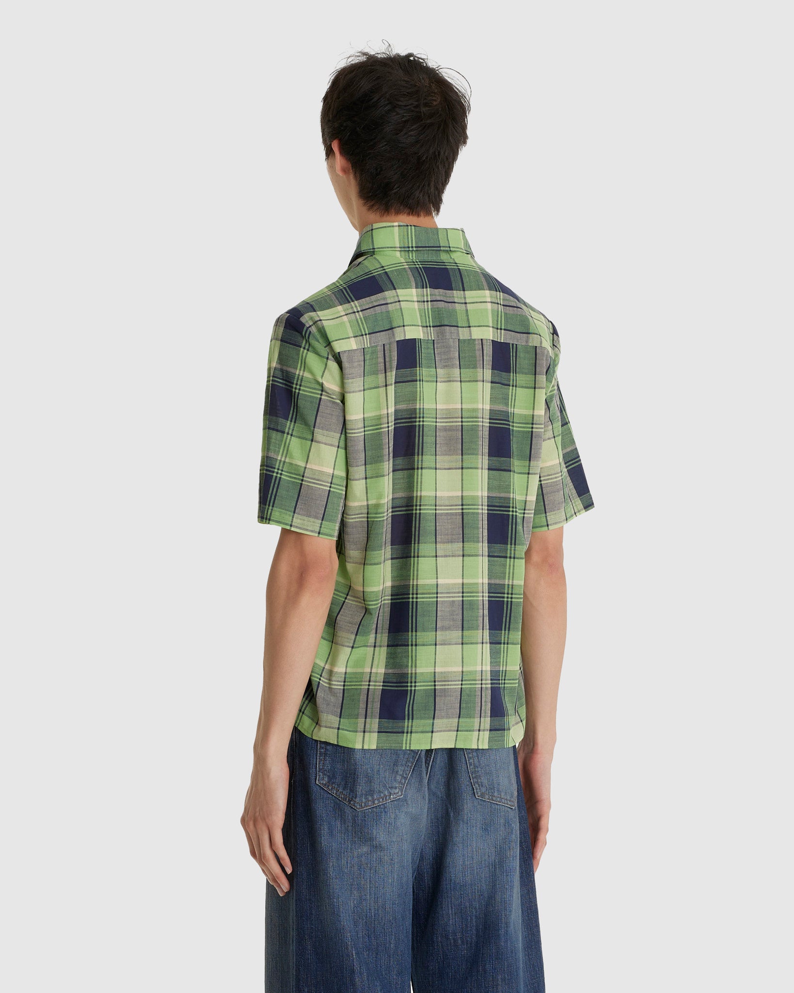Cottage Shirt Green Plaid