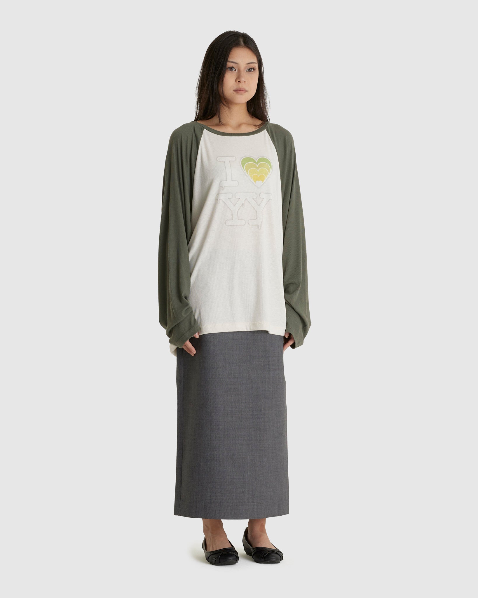 I Love YY Raglan Tee