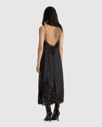 Lace Patchwork Slip Dress