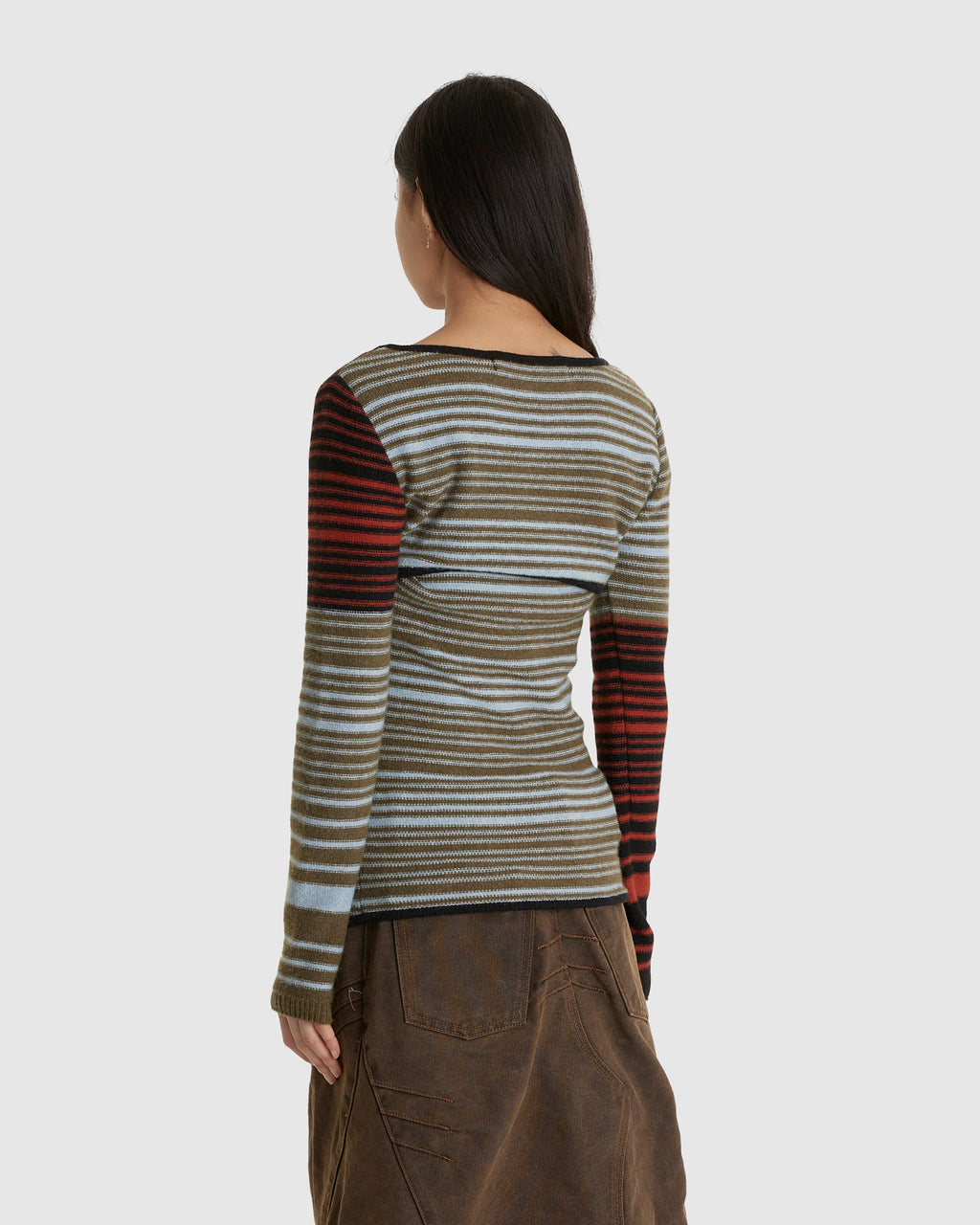 Nora Multi Stripe Bolero Top