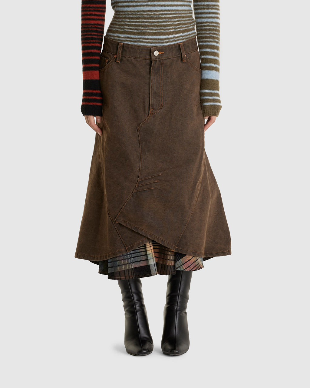 Custom Flare Layered Skirt