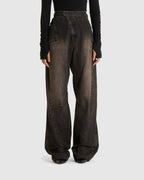 Knee Bent Denim Pants