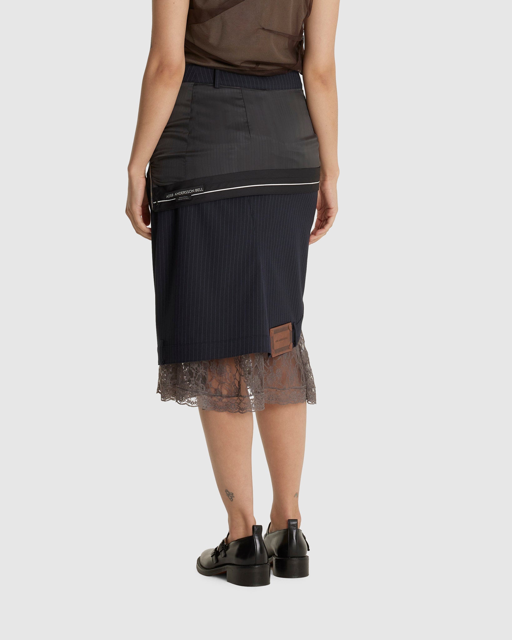 Deconstructed Upside-Down Skirt