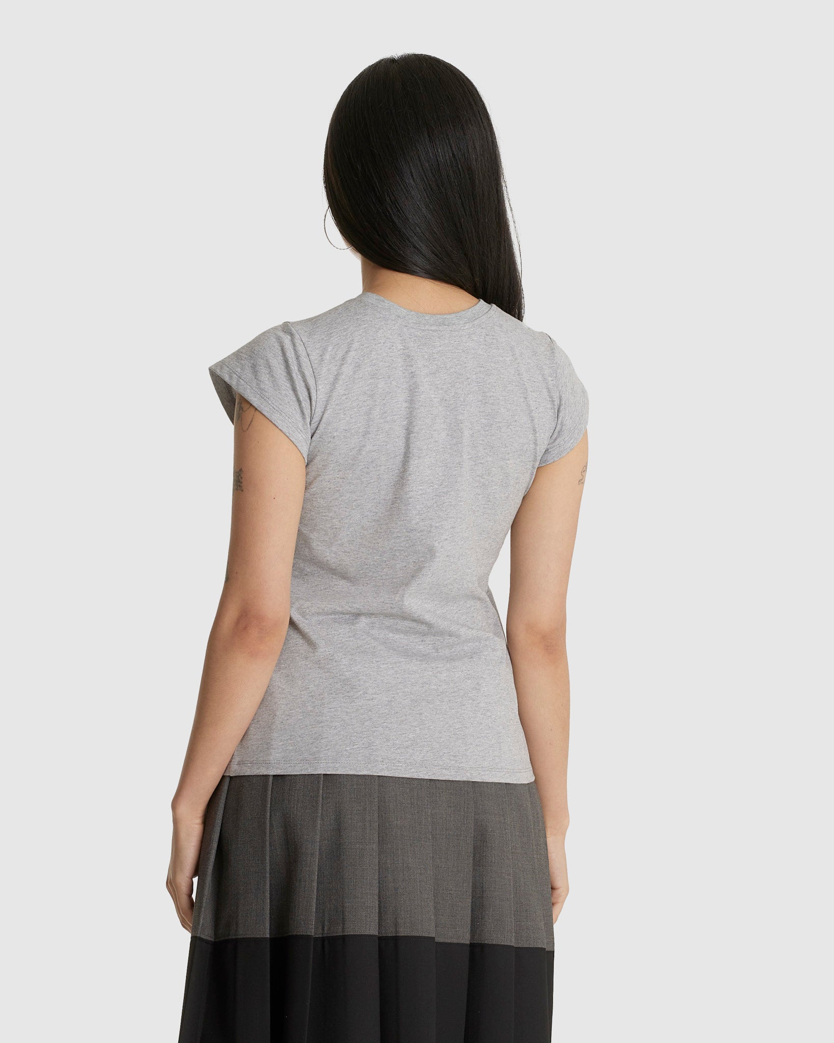 Present Baby Tee Grey