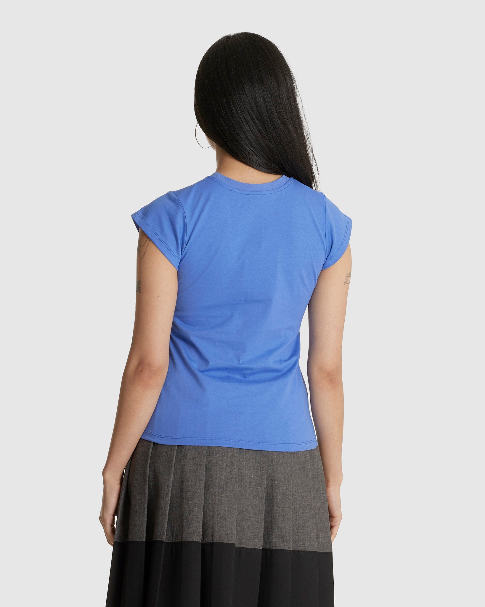 Present Baby Tee Blue