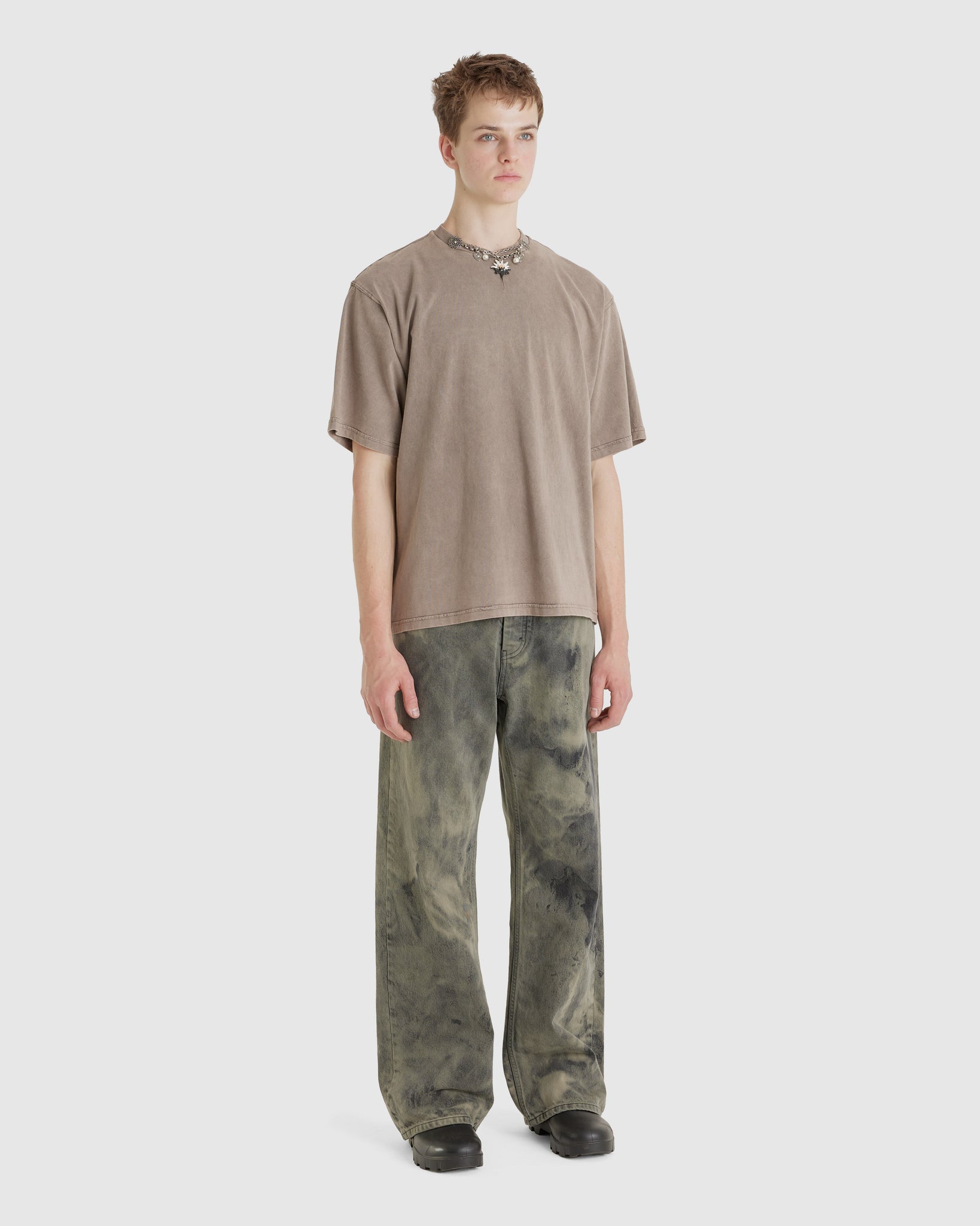 XIMONLEE Apron Leather Pants Chinatown Country Club